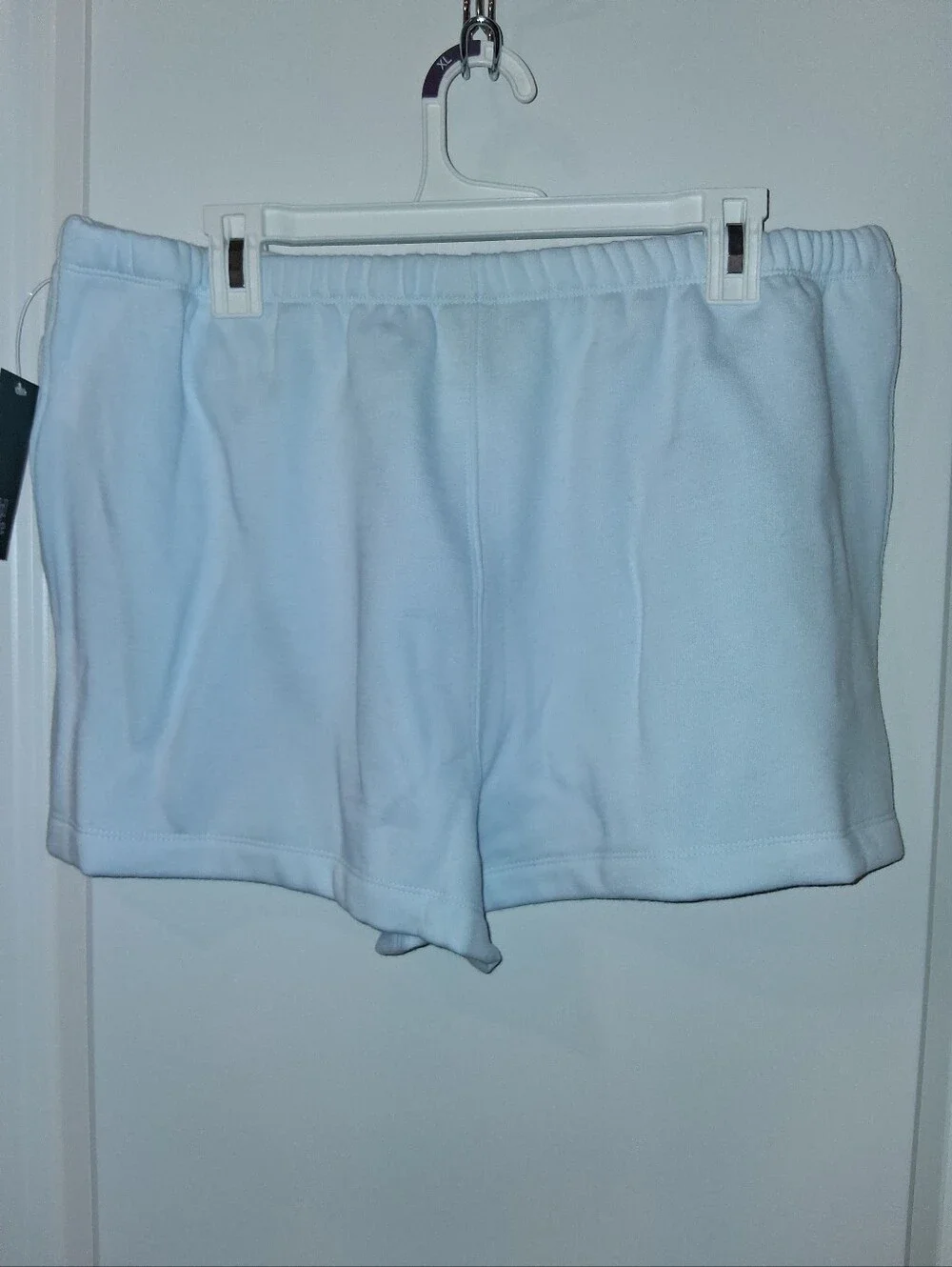 NEW Wild Fable LOT Light Baby Blue Lace-Trim Camisole & Fleece Shorts Ladys XL